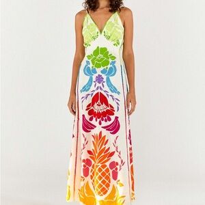 Farm Rio Tropica Graphic Dress